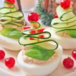 Uova ripiene di salsa tonnata proteiche e chetogeniche