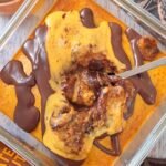 Tortino di Zucca Proteico in Friggitrice con Cuore Fondente