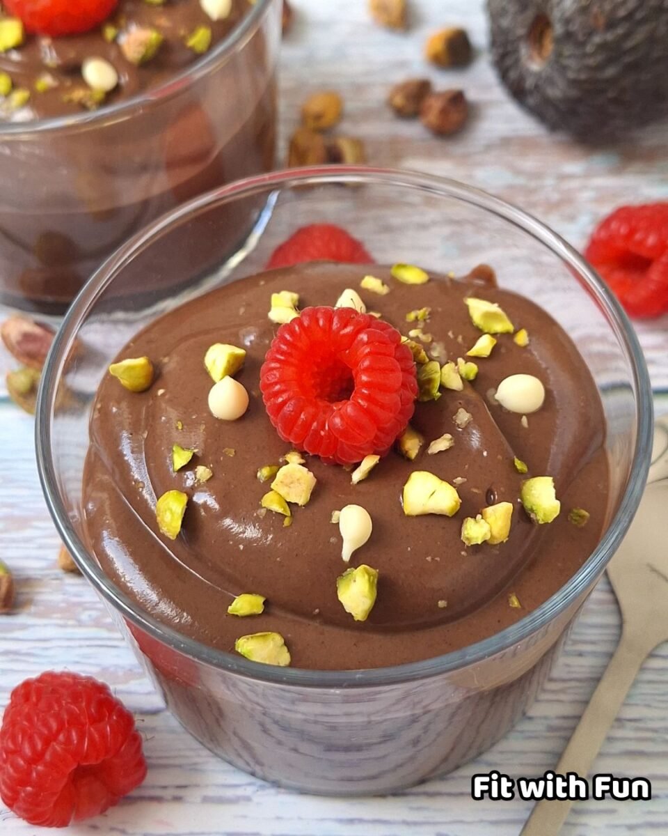 Mousse Proteica al Cacao e Avocado con Yogurt Greco