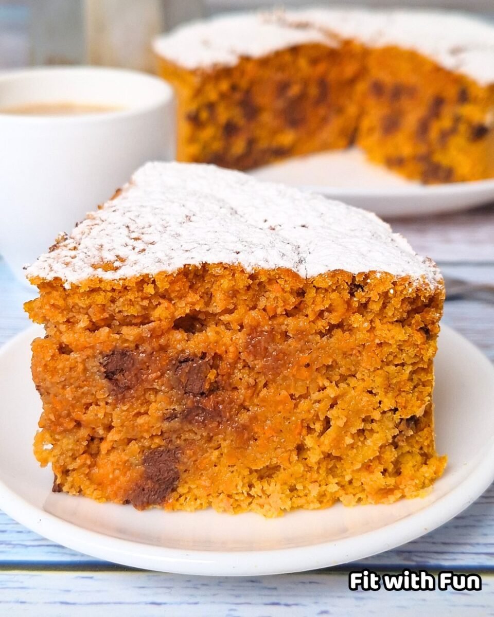 Torta di Carote e Avena 4 Ingredienti in Friggitrice ad Aria