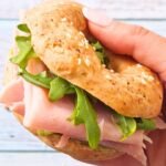 Bagel Proteico con Fiocchi di Latte in Friggitrice ad Aria