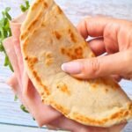 Piadina Proteica con Fiocchi di Latte Senza Lievitazione
