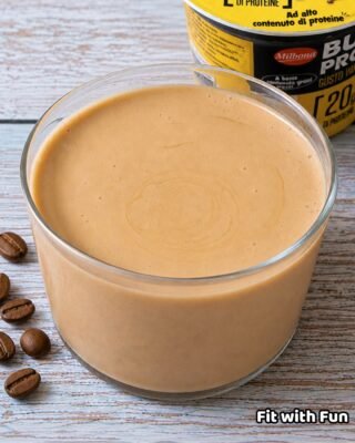 Crema Caffè con Budino Proteico solo 50 Calorie pronta in 5 minuti