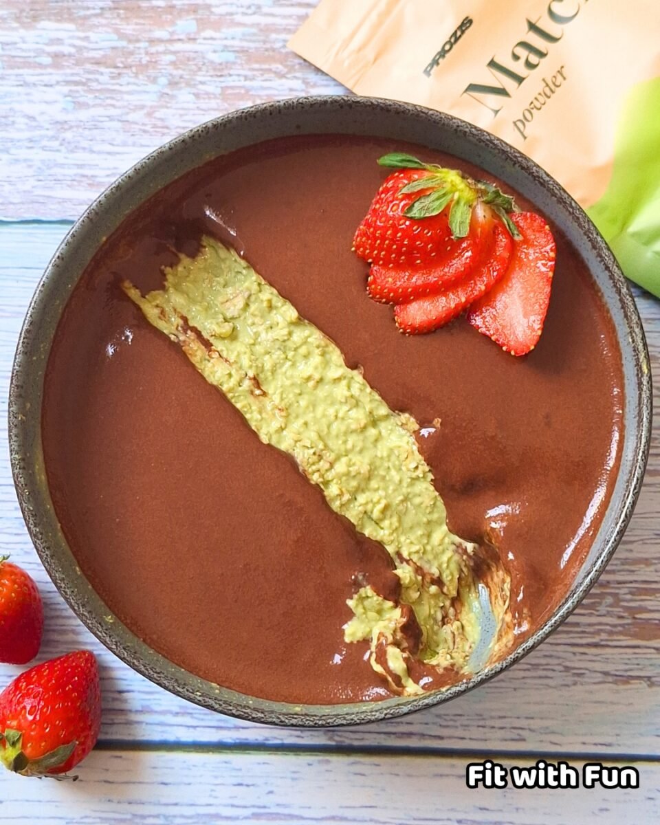 Matcha Overnight Proteico Colazione Senza Cottura da 300 Calorie