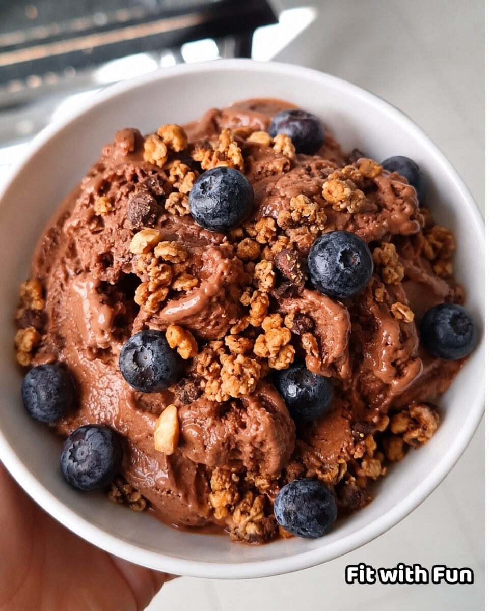 Gelato Proteico al Cioccolato Fondente