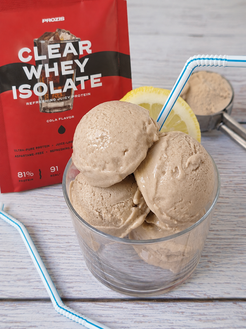 Gelato Proteico e Ipocalorico Rum & Cola